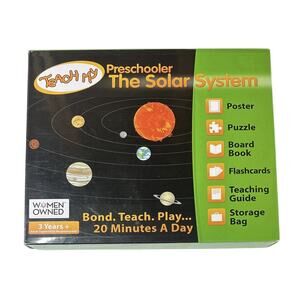 Teach My Preschooler Solar System Homeschool Planet Educational Set BONUS Books